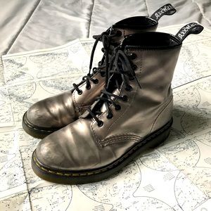 *rare* Dr. Marten 1460 Pewter Boots